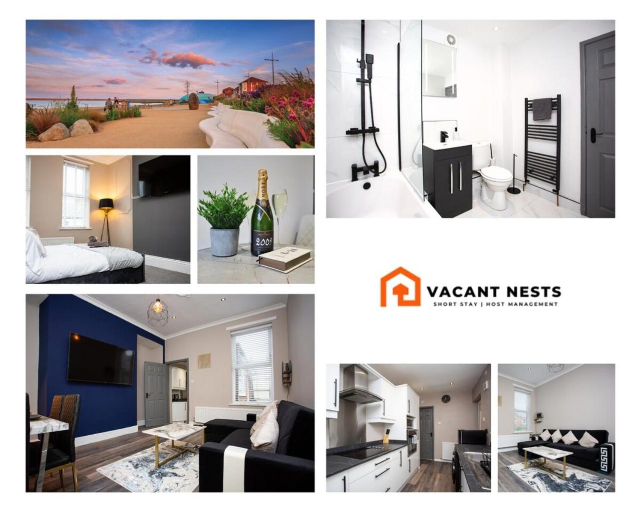 Heart Of South Shields Modern Interior 2 Bed Flat Apartman Westoe Kültér fotó